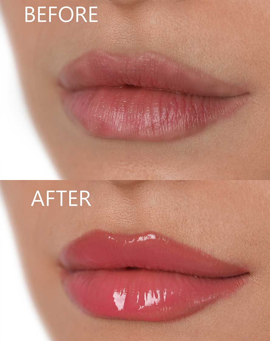 tattoo lips before and after